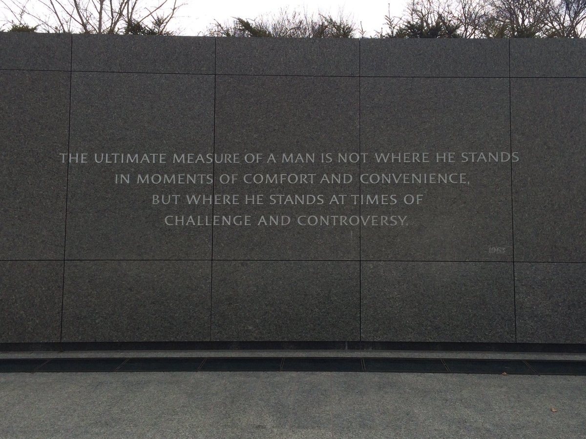 drheleno_ca's tweet photo. Where do you stand at times of challenge and controversy? #MLKDay2015 https://t.co/HVS2YlYFzK