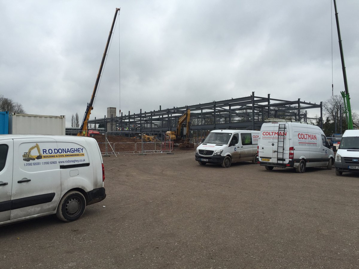 TradStructures's tweet image. PROJECT UPDATE: 18-01-16: @q3academy LANGLEY NEARLY AT COMPLETION FOR THE STEELWORK @IRVconstruction #TRAD16