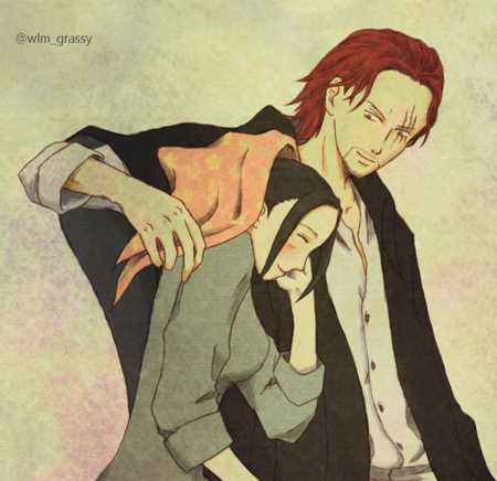 井堂すえ En Twitter 突然のシャンマキ シャンクス さァ もう仕事はおしまいだ マキノさんが忙しいのは分かってるけど 自分の相手もしてほしいお頭なのでしたw T Co Telzddhjri