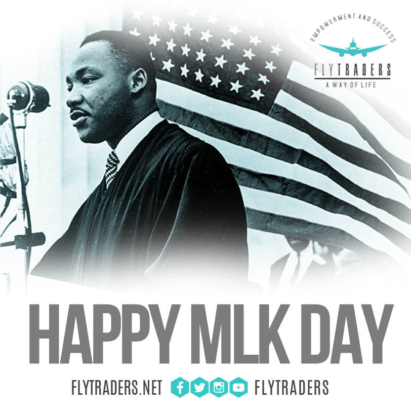 FlyTraders's tweet photo. Enjoy your day! #HappyMLKDay #FlyTraders https://t.co/VahjWut3hL