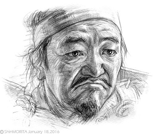 小山田信茂さんを描きました。 温水洋一さん「木戸を閉じよ。」 真田丸 丸絵 温水洋一『真田丸』 pic.twitter.com/UgmlRvADET