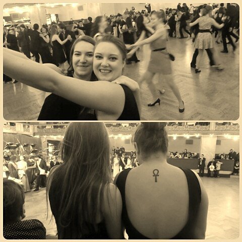 Best friends since high school 💕 #bestfriend #prom #sundaynight #loveher #pdp #maruska #girls #czechgirls #dance #f…