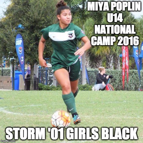 StormSASavannah's tweet photo. Congratulations Miya on your selection to attend National Camp with the 2002 Region III team! https://t.co/UoNUWYBiAz