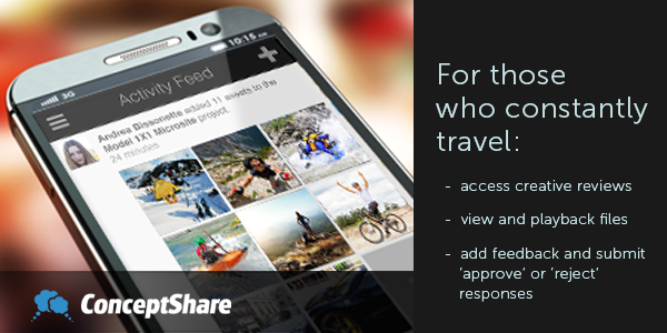 Deltek4Agencies's tweet photo. #ConceptShare #adaptive #UI for #mobile #devices - #creativeoperationsprofessionals can review and approve on the go https://t.co/1DHM0tRF7G