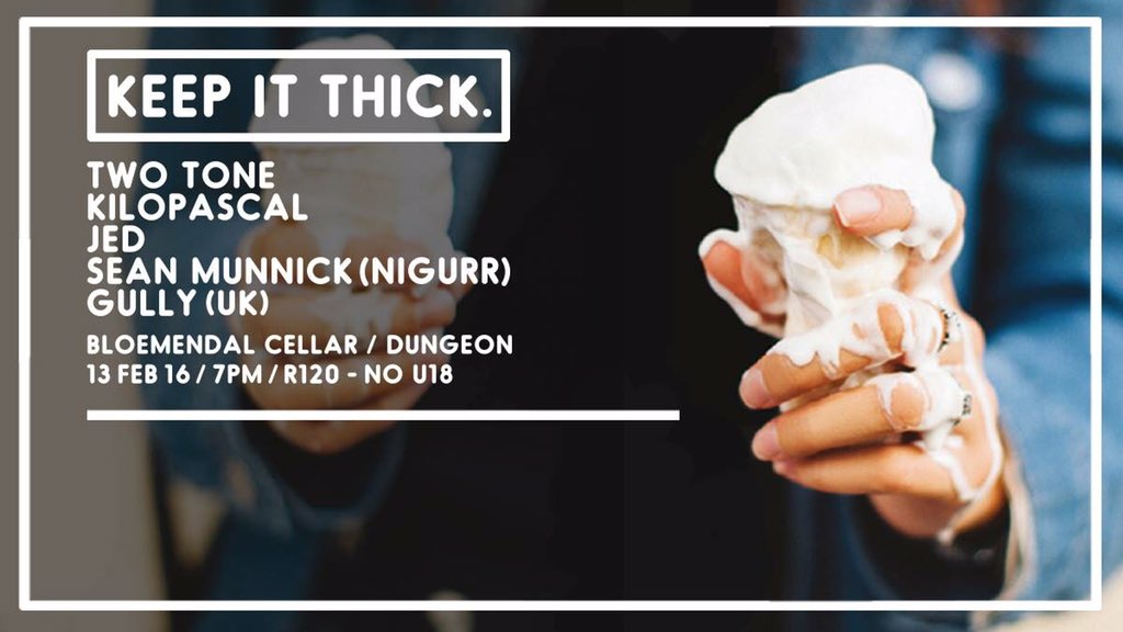 CSfit_Blog's tweet photo. Please be sure to contact me for details. R 80 a ticket. Limited special. #thickandsticky #twotone #seanmunnick https://t.co/GXkXqwRFtU