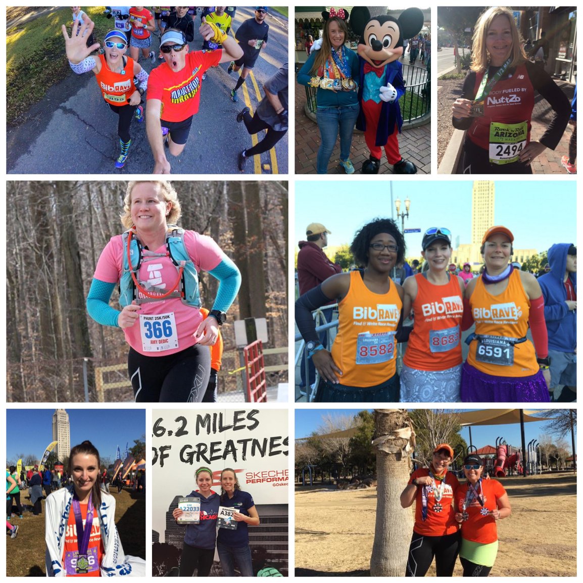 BibRave's tweet photo. Who raced this weekend?#BibChat #geauxrunla #RnRAZ #SinCityRun #HousMarathon https://t.co/JwTlHsMyCl
