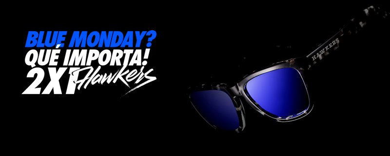 HawkersCo's tweet photo. APROVECHA LA PROMOCIÓN DEL #BLUEMONDAY

Solo HOY en https://t.co/z2rxD1Vb0x

¿Quién dijo que sea triste?

BUEN DÍA https://t.co/HUZv08U9mv