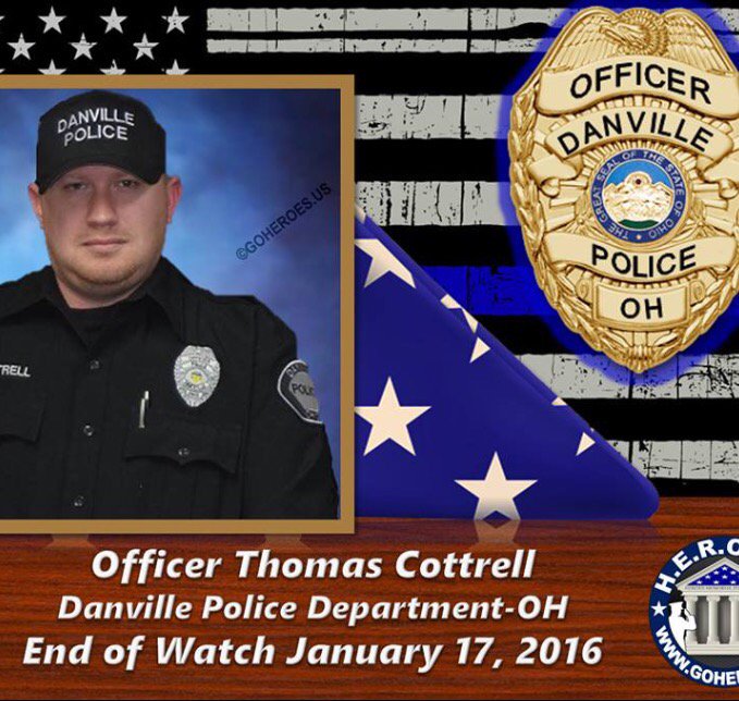 Danville Officer Thomas Cottrell targeted and killed