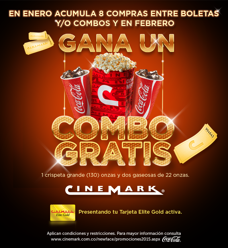 CinemarkCol's tweet photo. Recuerda que por acumular 8 compras entre entradas y combos, te ganas un #ComboGratis. ¡No te quedes sin el tuyo! https://t.co/fa4cqnCrTo