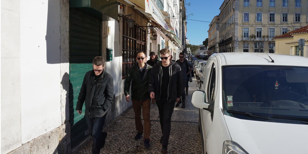WebSummit's tweet photo. Our engineering team is in Lisbon this week, getting to know the tech community before #WebSummit 2016. What a city. https://t.co/x2VZSfAG5V