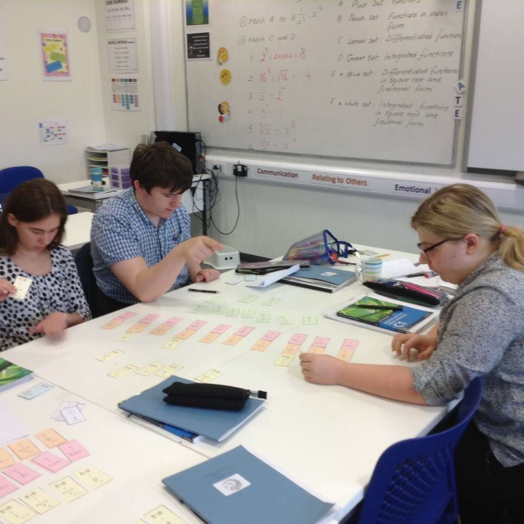 c_shearn's tweet photo. @Davinci_school 
Yr 12 mathematicians working hard, making links between functions their derivatives and integrals. https://t.co/xrEpcC0iMk
