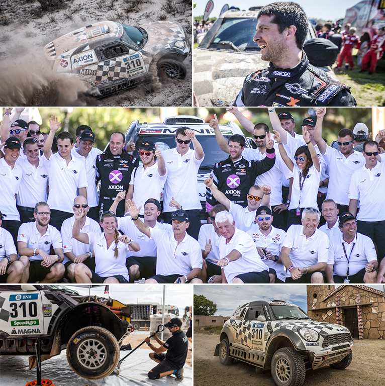 AxionXraidTeam's tweet image. .@orlyterranova volvió a ser el mejor argentino en autos en la edición 2016 del @dakarrally.