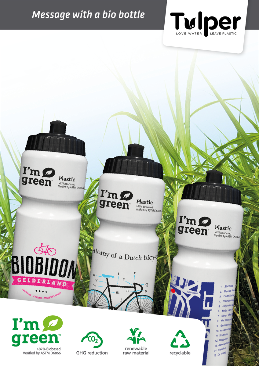 RichardTulper's tweet photo. Tulper 20 en 21 januari op de Bio-beurs, met oa de bio bidon, de eerste #biobased bidon ter wereld #groengroeit https://t.co/p1TAC3sQRa