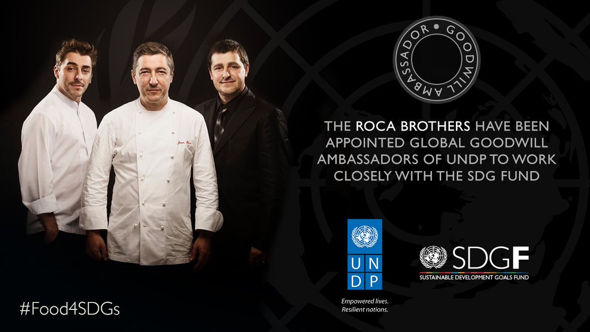 We're excited to announce that the #RocaBrothers are the new UNDP #GoodwillAmbassadors to work with @SDGFund