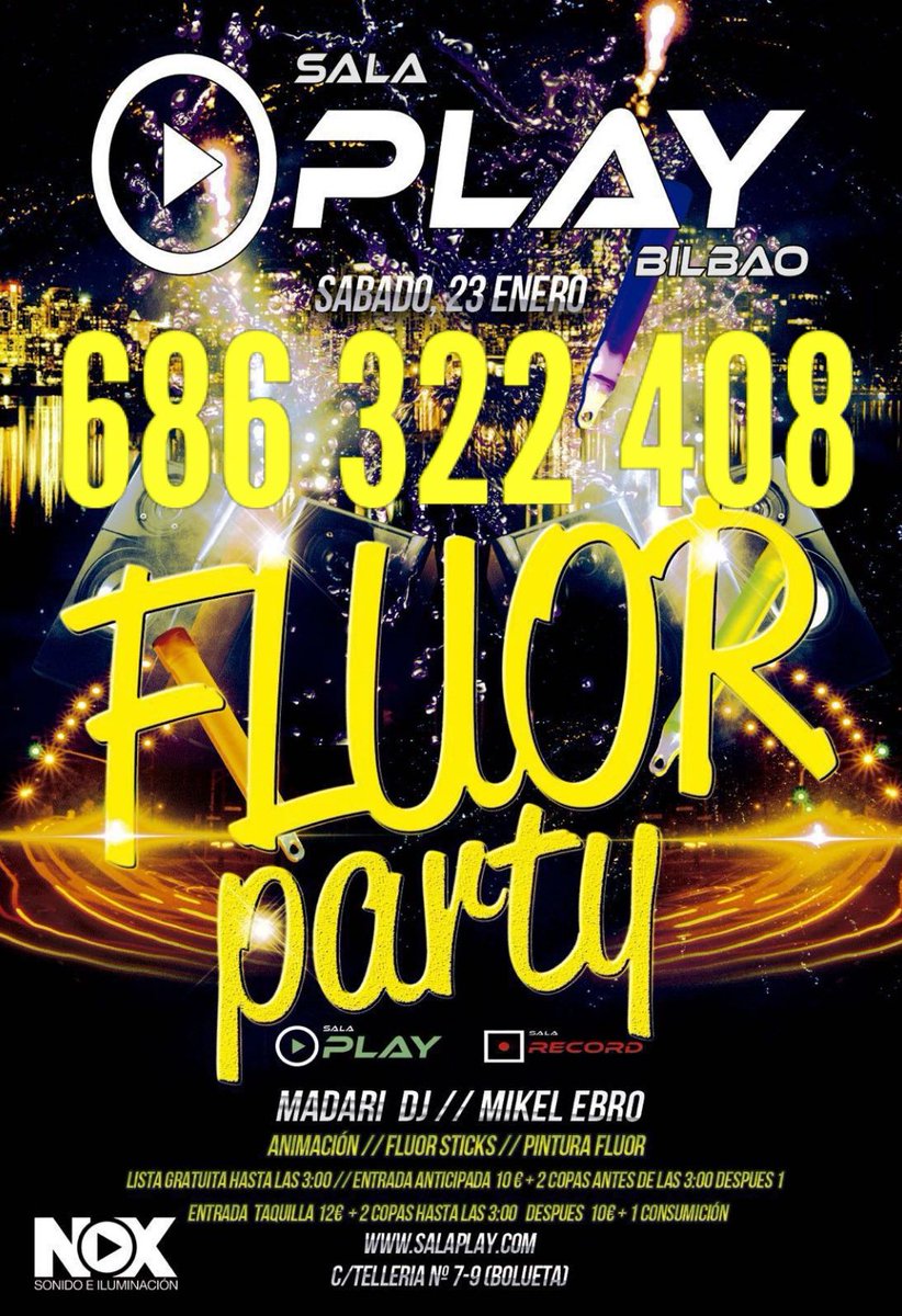 LeireRRPP's tweet photo. Reservame ya tu entrada o apuntarte en la lista por;
📩Mensaje directo
📲Whatsapp 686 322 408 https://t.co/VuaVSIZpwk