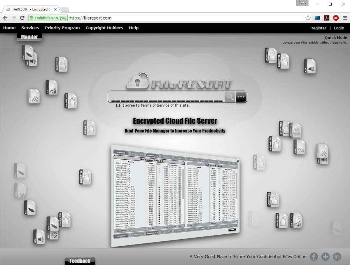 FileResort's tweet image. @FileResort stores your files on large RAID 6 disk arrays to keep your data uncorrupted even in case of disk failure