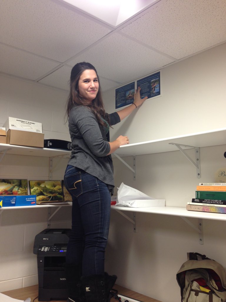 Rowshyra's tweet photo. Meagan &amp; Natalie successfully defended their MSc and transferred to the graduate wall! @UTSConservation https://t.co/Pd3tcsQQ2Y