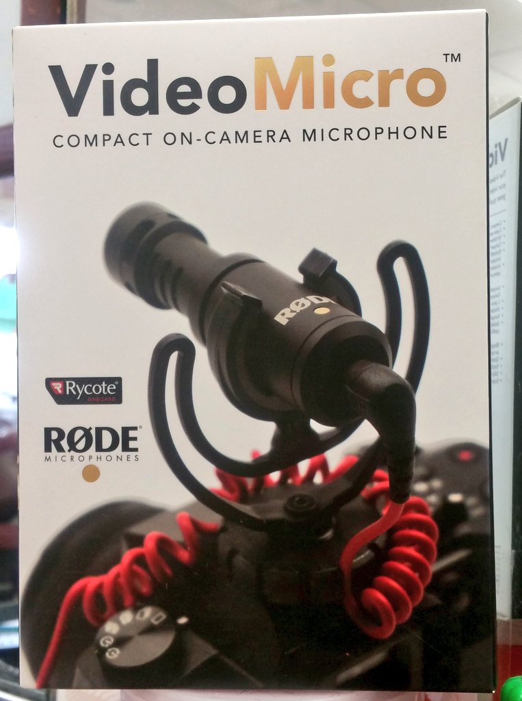 PremierReviewer's tweet photo. O Yea this just came in @rodemics #rodemicro be on the lookout for a comparison videos on some rode mics https://t.co/2l5IXyoB4E