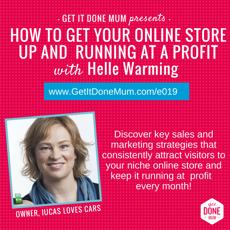 getitdonemum's tweet photo. How to get your online store up & running at a profit with Helle Warming! @LucasLovesCars #networknz #nnzmo https://t.co/fi8CWJxtAg