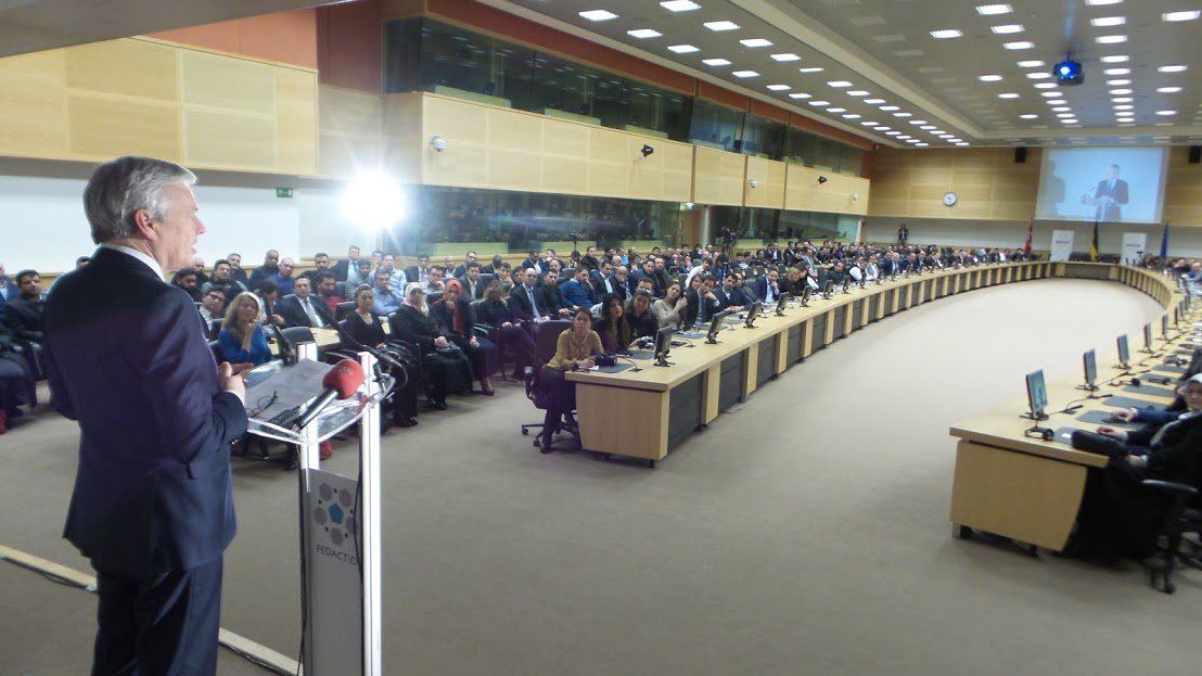 Betiad's tweet photo. Meer dan 400 ondernemers aanwezig tijdens Business Beyond Borders conferentie #Betiad #Egmontpaleis #Brussels https://t.co/htrX9hrbvt