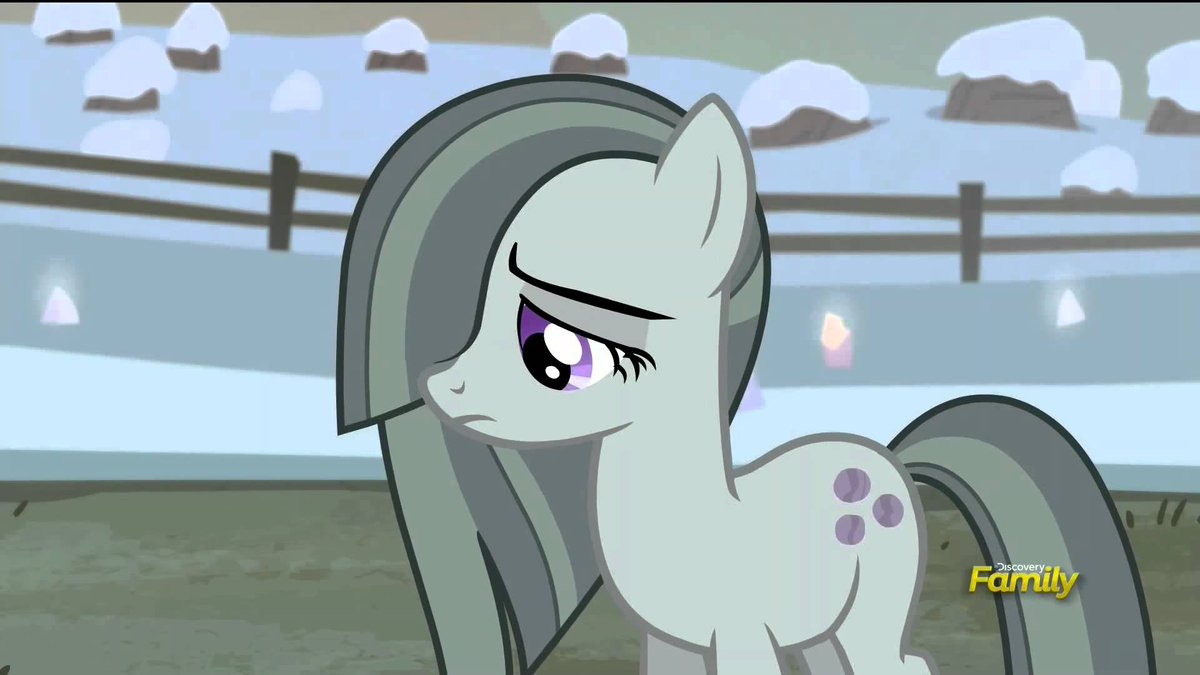 New To cнαrαcтer
 "Mнмм"
Mαrвle Pιe
MLP|OUAT|Croѕѕover|
Sιѕтer Oғ Pιɴĸιe Pιe 
Bαѕe Oɴ Cнeм.