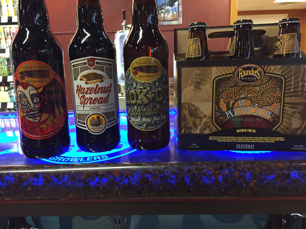 abcbeersean's tweet photo. New beers in. #sardonumspa. #hazelnutspread. #110k+ot. Limited quantities. #abcocala. https://t.co/ppeIv5gOiR