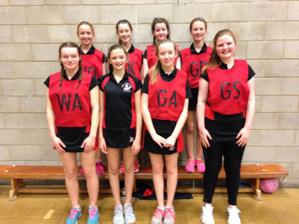 HGSPhysicalEd's tweet photo. Two fantastic wins for the U13 netball squads vs SJF tonight- 10-5 and 16-6! #HGSNetball #2WinsFrom2 @HarrogateGS https://t.co/2JJF3Di6an