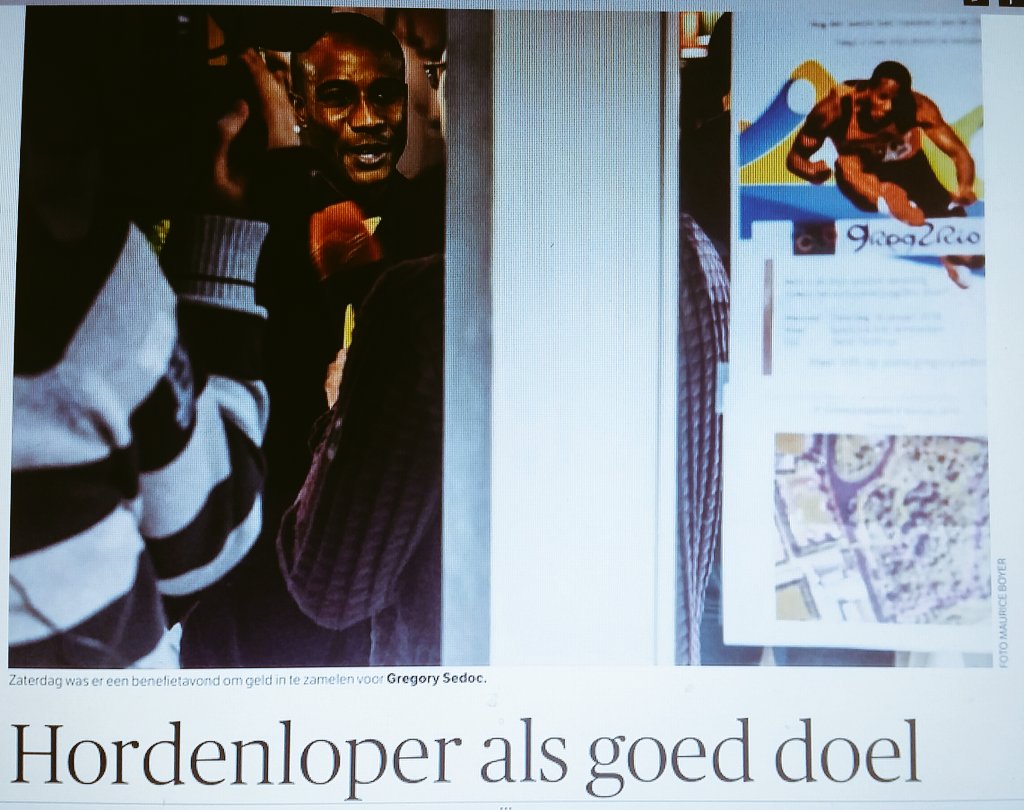EricRoeske's tweet photo. Nog meer @gregorysedoc 'Hordeloper als goed doel' over #Greg2Rio in de #NRC door @dennismeinema https://t.co/4AWI9JsCHF