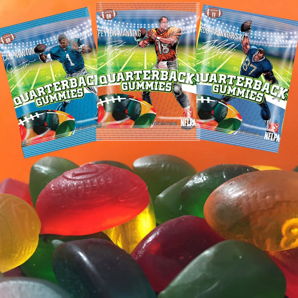 QBGummies's tweet photo. #tailgating isn't complete without the best #fancandy around--#QBGummies!! Get yours today! https://t.co/QqFlB22Ski
