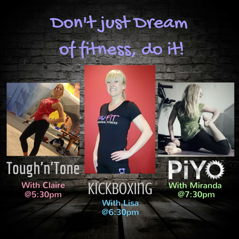 School may be out for Martin Luther King Day, but group fitness classes are still happening. Be sure to come on in