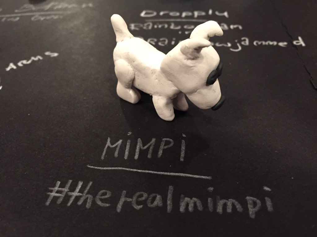 ClayburgerGames's tweet photo. Cool Mimpi character for #hopply made from clay at #PGCLondon (cc @SiliconJelly). https://t.co/RCnTL4Hpgu