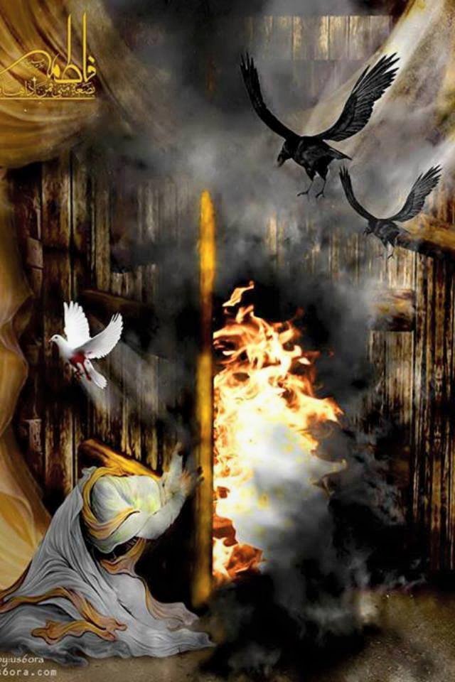 ﷽
﴿لآتډخلۄا بيۄت ﺄلنبي ﺄﻸ ﺄن يؤذن لڪم﴾

رسۄڸالله ﷺ

ﺄﻸ ﺄن فاطمة《؏》
بابهآ بابيےۄبيتهآ بيتيے
فمن هتڪه فقډهتڪ حچاب الله