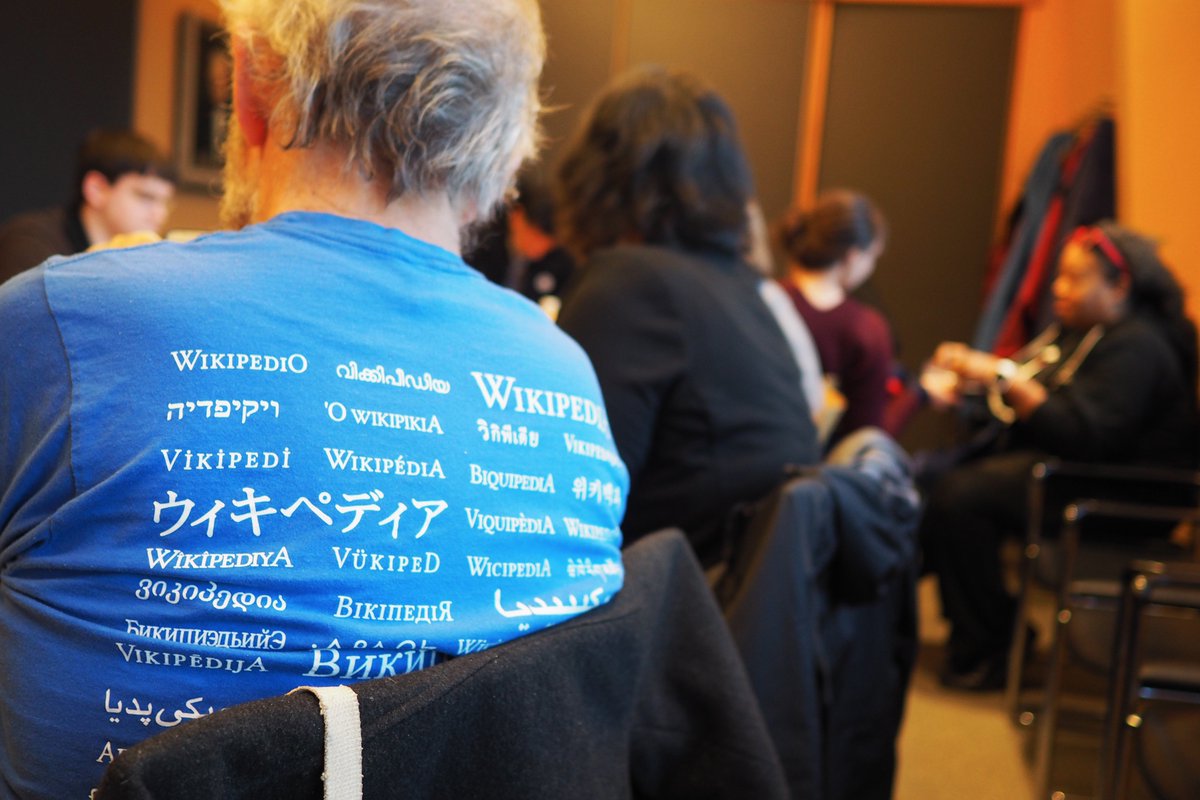 WikimediaNE's tweet photo. The New England Wikimedians celebrate #Wikipedia15 https://t.co/s6mYqttjFk