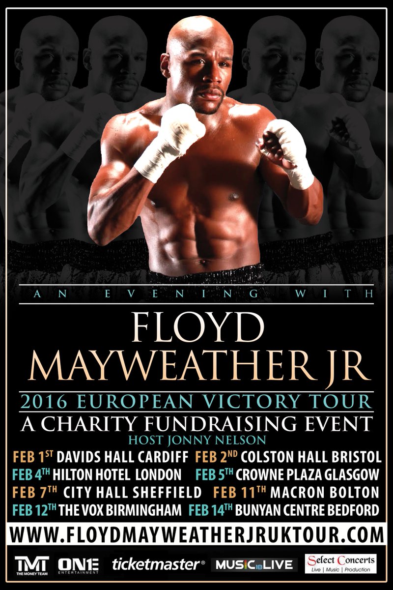 Competition: Win two tickets to Floyd Mayweather's London Victory tour! Details + Ts&amp;Cs: facebook.com/AStarLeague/ph…