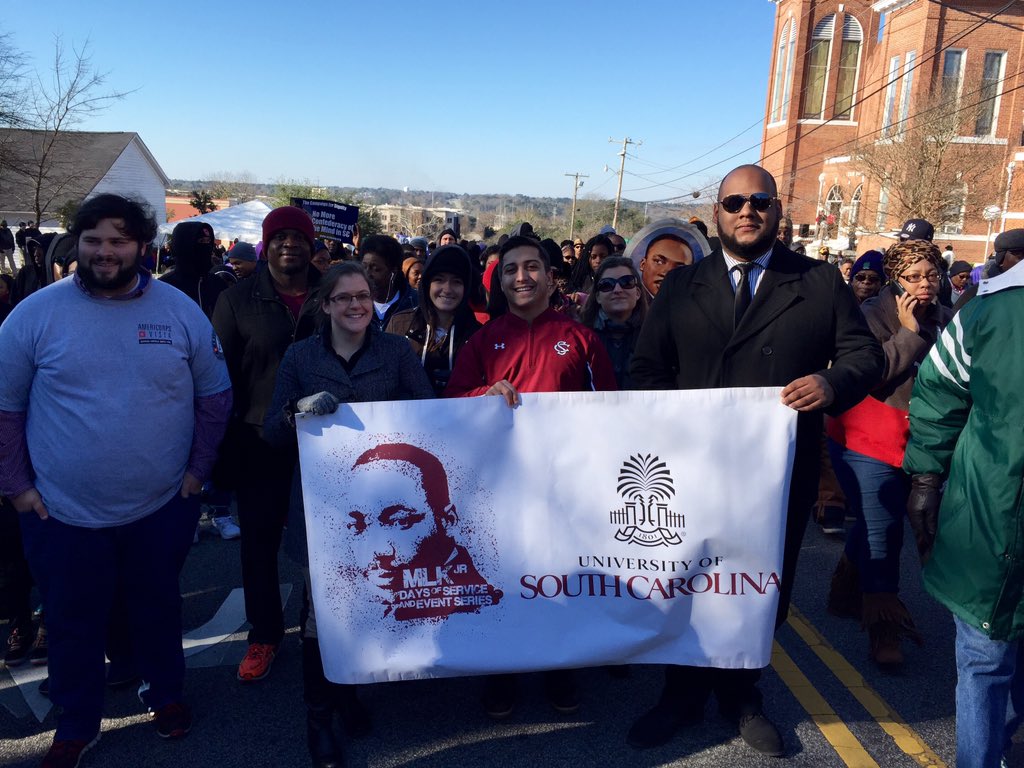 UofSC_LSC's tweet photo. #UofSCMLK2016 at King Day at the Dome! #MLKDay4Education https://t.co/1t9f1RLZsJ