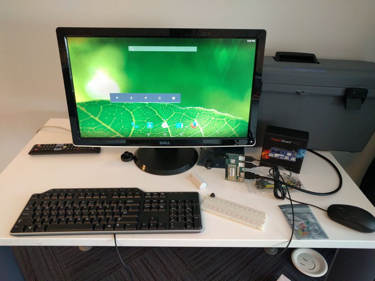 hocinehamdi's tweet photo. #brillo #weave #IoT #UbiquityDevSummit box. https://t.co/ICTUdyr0ty