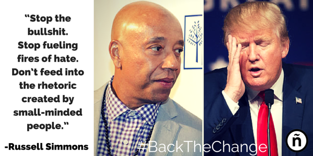 projectenye's tweet photo. Russell Simmons to #Trump: 'Stop the bullshit' https://t.co/YkItFrOtw6 via @blackvoices #BackTheChange @UncleRUSH https://t.co/o0bzT0zfMv