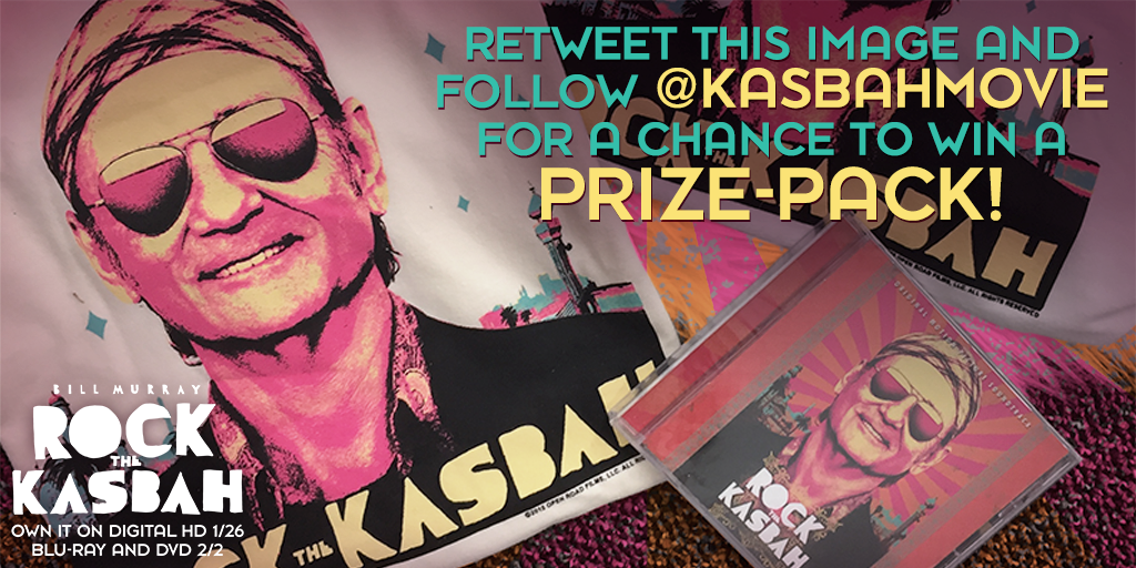 Enter to win a #RockTheKasbah prize-pack!
