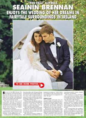 TheFALLFans's tweet photo. #TheFall stars Seainin Brennan &amp; Emmett J. Scanlan have now got married https://t.co/zcKEnJsHZ0