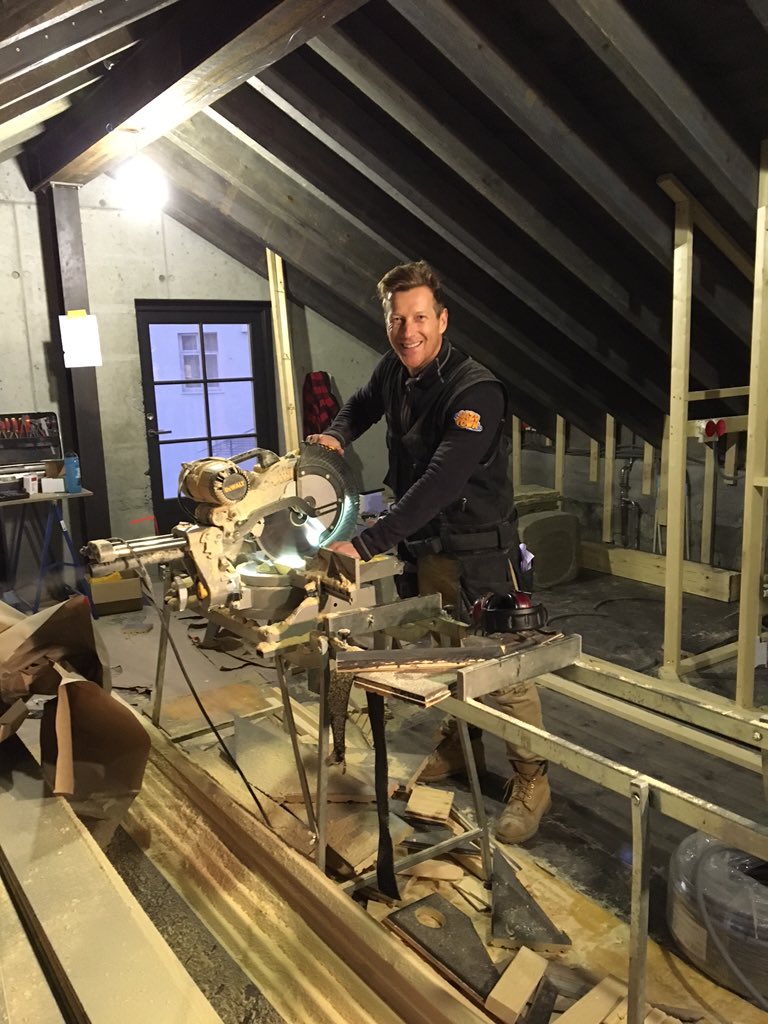 MagnusScheving's tweet image. Doing something I have not done in twenty years ... build a house! The carpenter education is paying off :)