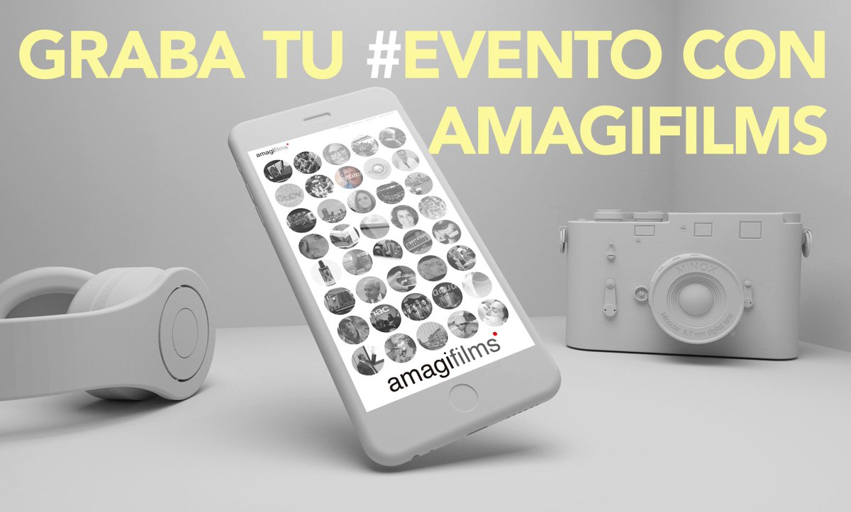Graba tu #evento con #amagifilms en #Madrid