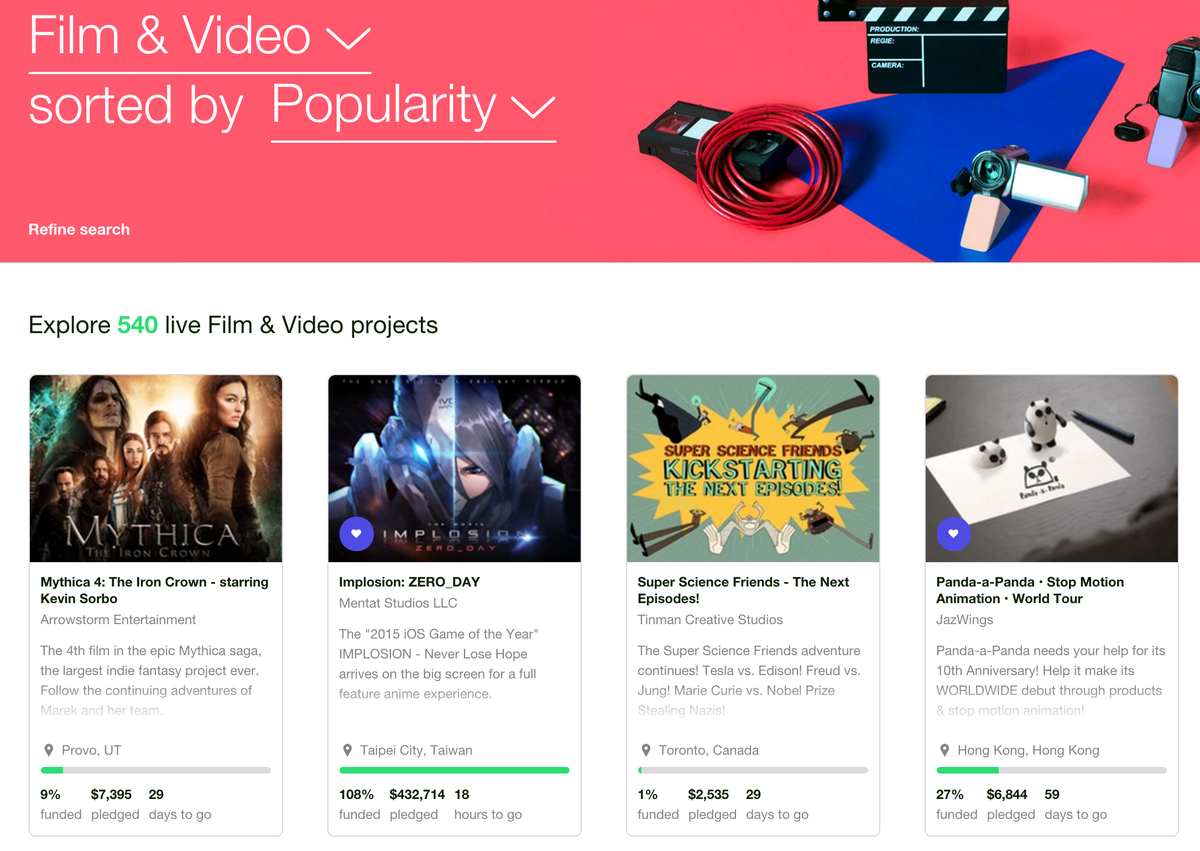 #Mythica is number one film on Kickstarter right now: kickstarter.com/projects/arrow…