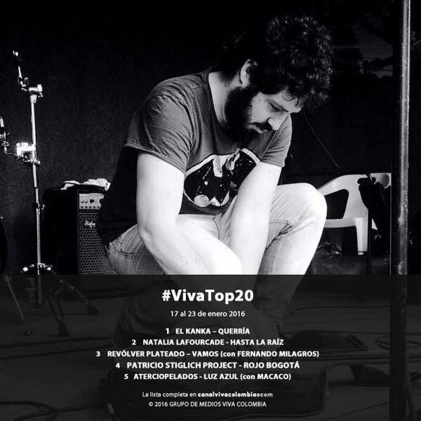 maria_pellicer_'s tweet photo. Emocionada con las nuevas noticias de #Colombia @El_Kanka numero1 del #VivaTop20 en @VivaColombiaCVC con #Querria https://t.co/1HEfduRhUh