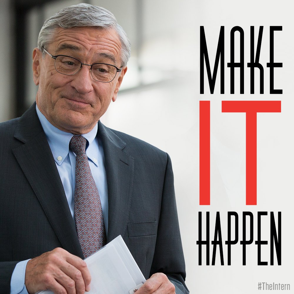 You heard the man! #TheIntern is available on Blu-ray™ tomorrow.
bit.ly/_OwnTheIntern