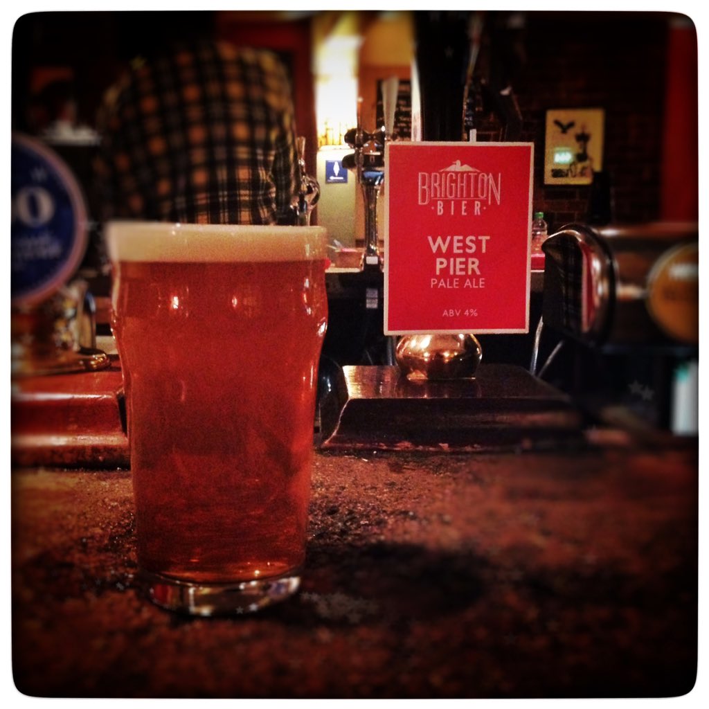Brighton Bier West Pier 4.0%£3.95 @ Earth &amp; Stars. Verdict 9/10. A lovely hoppy session pale ale.