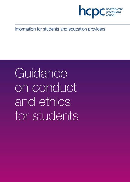 Have your say on draft revised Guidance on conduct and ethics for students by Fri 29 Jan bit.ly/1RRivjL