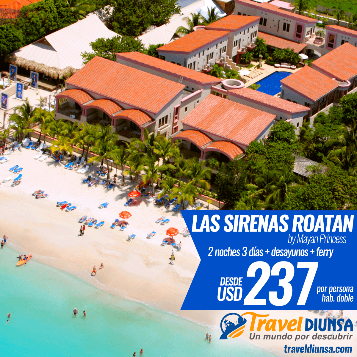 TravelDiunsa's tweet photo. #Roatán a un precio increíble, escapada espectacular en la mejor playa del caribe Extra-Financiamiento disponible https://t.co/WQFe1NKimH