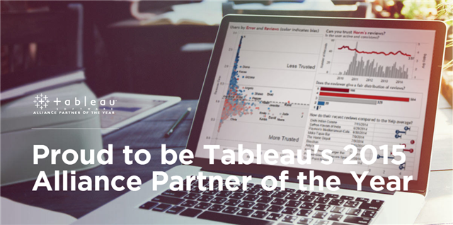 graceserani's tweet photo. Proud of the #dataviz team: we’re #Tableau’s Alliance Partner of the Year! https://t.co/EzZ5SwrU1f #imwithslalom https://t.co/qS72s2LltY
