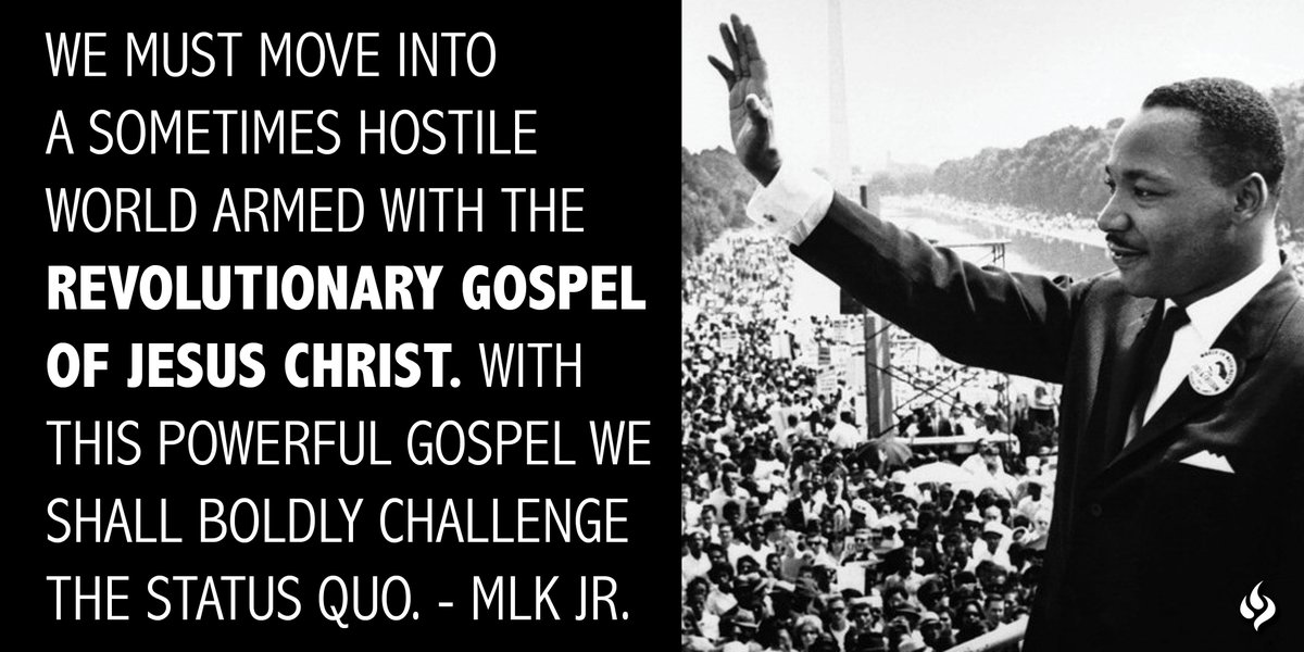 sponational's tweet photo. With this powerful gospel we shall boldly challenge the status quo.
- Martin Luther King, Jr. #MLKDay https://t.co/wiwuuXHnHj