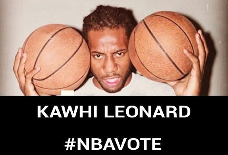 Kawhi Leonard #NBAVOTE